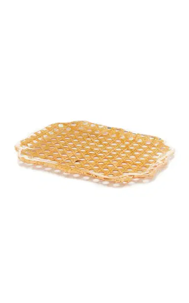 Moda Domus Baroque Wicker Tray - Neutral | Thumbnail 1 Moda Domus Baroque Wicker Tray - Neutral | Thumbnail 1