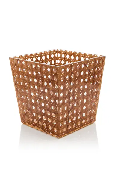 Moda Domus Wicker Waste Basket - Neutral | Thumbnail 1 Moda Domus Wicker Waste Basket - Neutral | Thumbnail 1