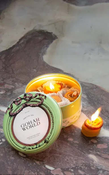 Gohar World Candle; Gohar World Biscuit Tin - Multi | Thumbnail 2 Gohar World Candle; Gohar World Biscuit Tin - Multi | Thumbnail 2