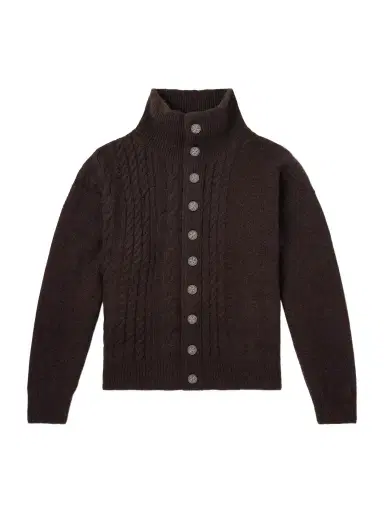 Enfants Riches Déprimés Cable-Knit Cashmere Cardiganen | Thumbnail 1 Enfants Riches Déprimés Cable-Knit Cashmere Cardiganen | Thumbnail 1