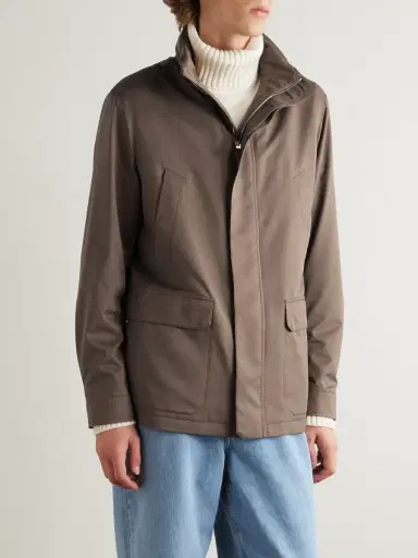 Zegna Morotin 250CC Shell Hooded Jacket - Men | Thumbnail 3 Zegna Morotin 250CC Shell Hooded Jacket - Men | Thumbnail 3