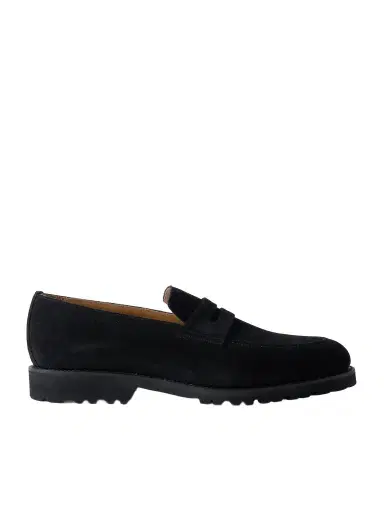 Majordome M08 Suede Penny Loafers - Men | Thumbnail 1 Majordome M08 Suede Penny Loafers - Men | Thumbnail 1
