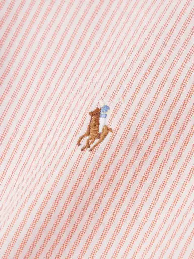 Polo Ralph Lauren Button-Down Collar Striped Cotton-Poplin Shirt - Men | Thumbnail 4 Polo Ralph Lauren Button-Down Collar Striped Cotton-Poplin Shirt - Men | Thumbnail 4