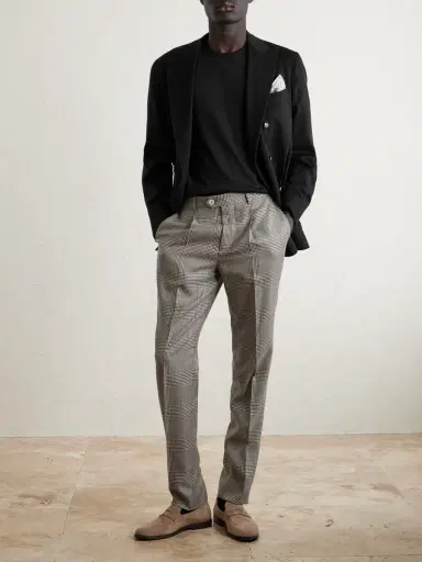Brunello Cucinelli Ribbed Jersey T-Shirt - Men | Thumbnail 2 Brunello Cucinelli Ribbed Jersey T-Shirt - Men | Thumbnail 2
