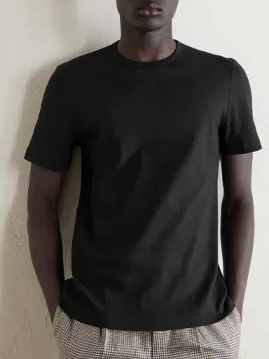 Brunello Cucinelli Ribbed Jersey T-Shirt - Men | Thumbnail 3 Brunello Cucinelli Ribbed Jersey T-Shirt - Men | Thumbnail 3