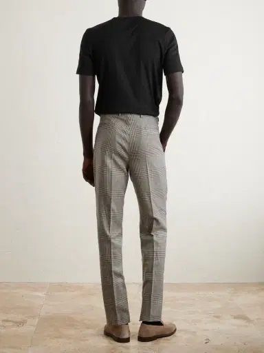 Brunello Cucinelli Ribbed Jersey T-Shirt - Men | Thumbnail 4 Brunello Cucinelli Ribbed Jersey T-Shirt - Men | Thumbnail 4
