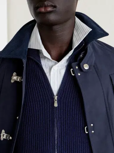 Brunello Cucinelli Striped Cotton-Poplin Shirt - Men | Thumbnail 5 Brunello Cucinelli Striped Cotton-Poplin Shirt - Men | Thumbnail 5