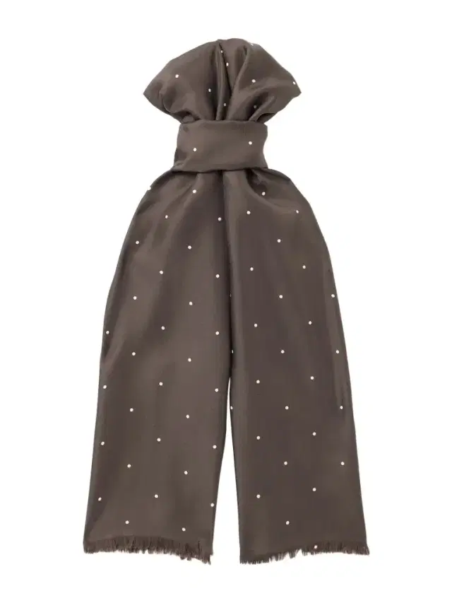 Polka-Dot Silk-Twill Scarf - Men Polka-Dot Silk-Twill Scarf - Men