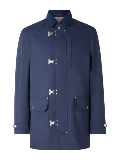 Brunello Cucinelli Corduroy-Trimmed Cotton-Blend Field Jacket - Men | Thumbnail 1 Brunello Cucinelli Corduroy-Trimmed Cotton-Blend Field Jacket - Men | Thumbnail 1