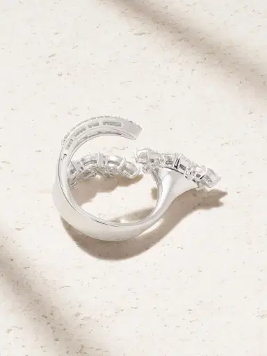 YEPREM 18-karat White Gold Diamond Ring | Thumbnail 3 YEPREM 18-karat White Gold Diamond Ring | Thumbnail 3