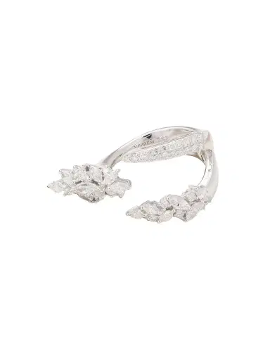 YEPREM 18-karat White Gold Diamond Ring | Thumbnail 1 YEPREM 18-karat White Gold Diamond Ring | Thumbnail 1