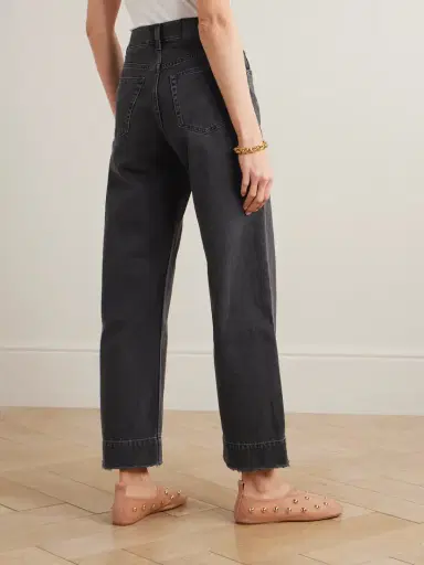 Chloé Frayed High-rise Straight-leg Jeans | Thumbnail 4 Chloé Frayed High-rise Straight-leg Jeans | Thumbnail 4