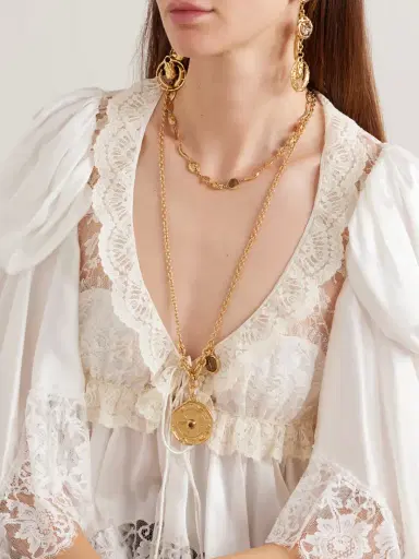 Chloé tone Necklace | Thumbnail 5 Chloé tone Necklace | Thumbnail 5