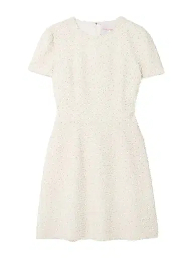 Carolina Herrera Embellished Wool-blend Crepe Mini Dress | Thumbnail 1 Carolina Herrera Embellished Wool-blend Crepe Mini Dress | Thumbnail 1