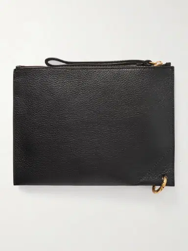 Chloé Embellished Textured-leather Pouch | Thumbnail 2 Chloé Embellished Textured-leather Pouch | Thumbnail 2