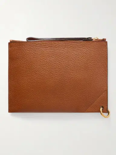 Chloé Embellished Textured-leather Pouch | Thumbnail 2 Chloé Embellished Textured-leather Pouch | Thumbnail 2