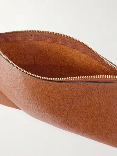 Chloé Embellished Textured-leather Pouch | Thumbnail 4 Chloé Embellished Textured-leather Pouch | Thumbnail 4