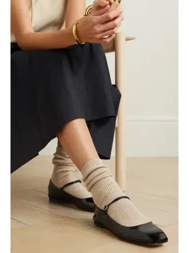 Johnstons of Elgin Set Of Three Ribbed Cashmere-blend Socks | Thumbnail 2 Johnstons of Elgin Set Of Three Ribbed Cashmere-blend Socks | Thumbnail 2