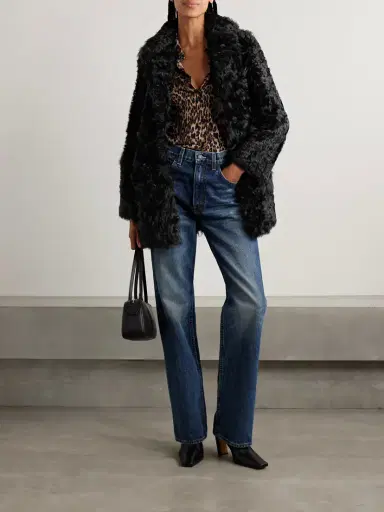Nili Lotan Josie Shearling Coat | Thumbnail 2 Nili Lotan Josie Shearling Coat | Thumbnail 2