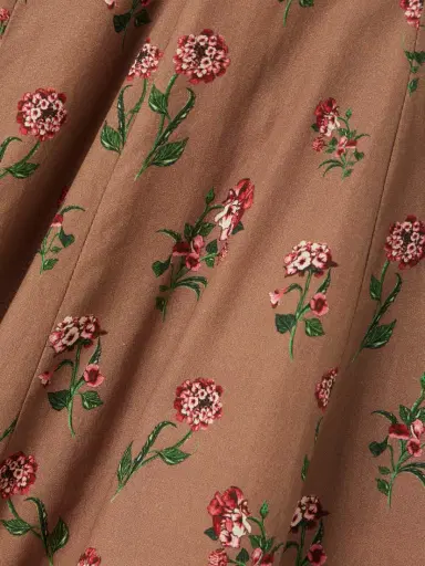 Agua by Agua Bendita Frontera Bead-embellished Floral-print Cotton Midi Dress | Thumbnail 4 Agua by Agua Bendita Frontera Bead-embellished Floral-print Cotton Midi Dress | Thumbnail 4