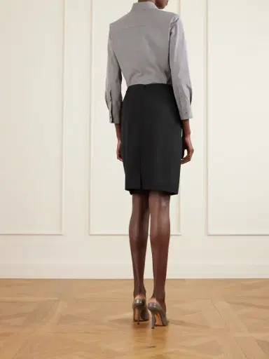 Calvin Klein Collection Luna Satin Skirt | Thumbnail 3 Calvin Klein Collection Luna Satin Skirt | Thumbnail 3