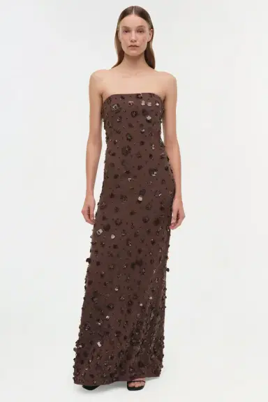 Simkhai Serafina Strapless Embellished Gown | Thumbnail 2 Simkhai Serafina Strapless Embellished Gown | Thumbnail 2