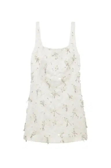 Simkhai Viva Embellished Jaquard Mini Dress | Thumbnail 1 Simkhai Viva Embellished Jaquard Mini Dress | Thumbnail 1
