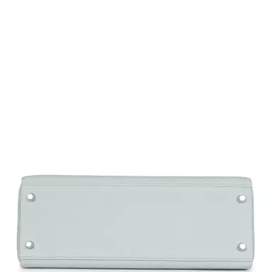 HERMÈS Hermes Kelly Retourne 32 Bleu Pale Clemence Palladium Hardware | Thumbnail 6 HERMÈS Hermes Kelly Retourne 32 Bleu Pale Clemence Palladium Hardware | Thumbnail 6