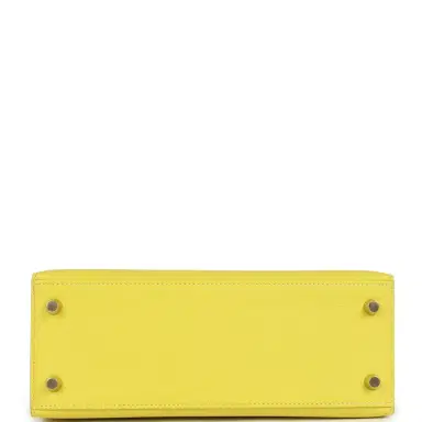HERMÈS Hermes Kelly Sellier 25 Lime Epsom Gold Hardware | Thumbnail 6 HERMÈS Hermes Kelly Sellier 25 Lime Epsom Gold Hardware | Thumbnail 6