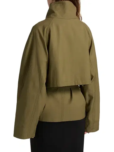 3.1 Phillip Lim Women's Twill Belted Utility Jacket | Thumbnail 5 3.1 Phillip Lim Women's Twill Belted Utility Jacket | Thumbnail 5