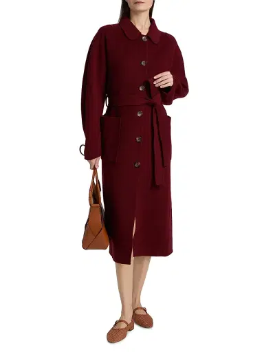 Ulla Johnson Women's Lisbeth Wool-Cashmere Coat | Thumbnail 3 Ulla Johnson Women's Lisbeth Wool-Cashmere Coat | Thumbnail 3