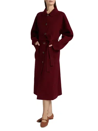 Ulla Johnson Women's Lisbeth Wool-Cashmere Coat | Thumbnail 4 Ulla Johnson Women's Lisbeth Wool-Cashmere Coat | Thumbnail 4