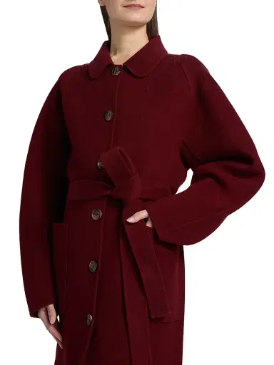 Ulla Johnson Women's Lisbeth Wool-Cashmere Coat | Thumbnail 6 Ulla Johnson Women's Lisbeth Wool-Cashmere Coat | Thumbnail 6