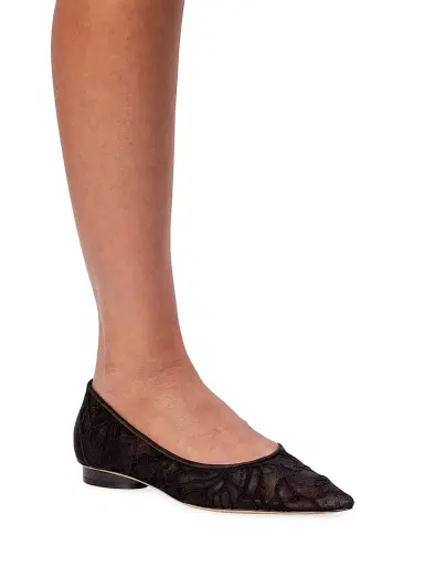 Anne Barge Women's Jolie Lace Flats - Black Lace - Size 8.5 | Thumbnail 6 Anne Barge Women's Jolie Lace Flats - Black Lace - Size 8.5 | Thumbnail 6