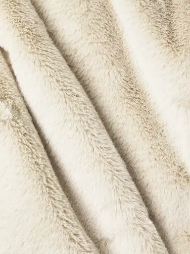 Et Ochs Women's Theo Faux Fur Car Coat - Putty | Thumbnail 6 Et Ochs Women's Theo Faux Fur Car Coat - Putty | Thumbnail 6