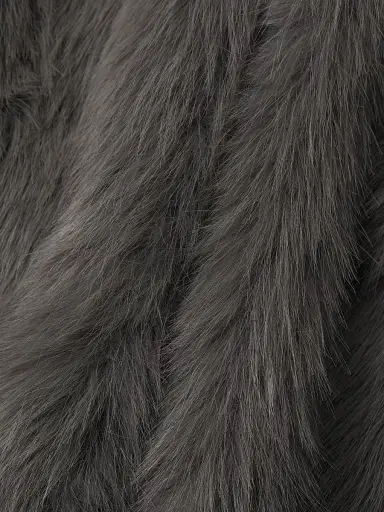 Et Ochs Women's Cooper Pelted Coat - Charcoal | Thumbnail 6 Et Ochs Women's Cooper Pelted Coat - Charcoal | Thumbnail 6