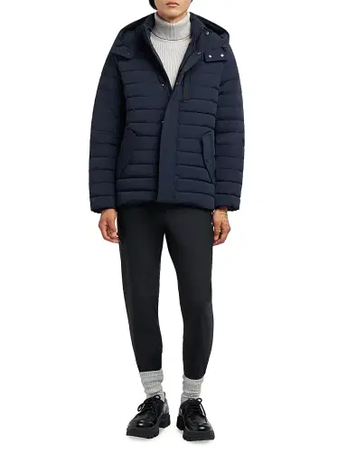 Moose Knuckles Men's Active Flex Greystone Puffer Jacket | Thumbnail 2 Moose Knuckles Men's Active Flex Greystone Puffer Jacket | Thumbnail 2