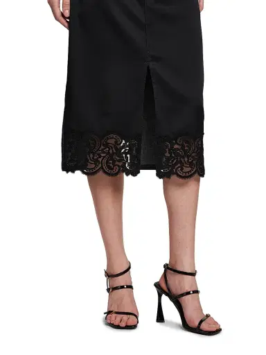 Stella McCartney Women's Slip Denim Midi-Skirt | Thumbnail 6 Stella McCartney Women's Slip Denim Midi-Skirt | Thumbnail 6