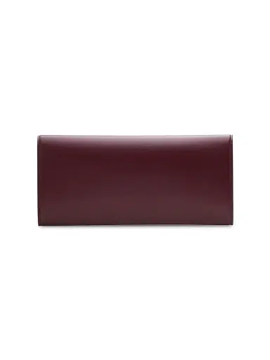 Neous Women's Modern Evening Phoenix Leather Clutch - Burgundy | Thumbnail 3 Neous Women's Modern Evening Phoenix Leather Clutch - Burgundy | Thumbnail 3