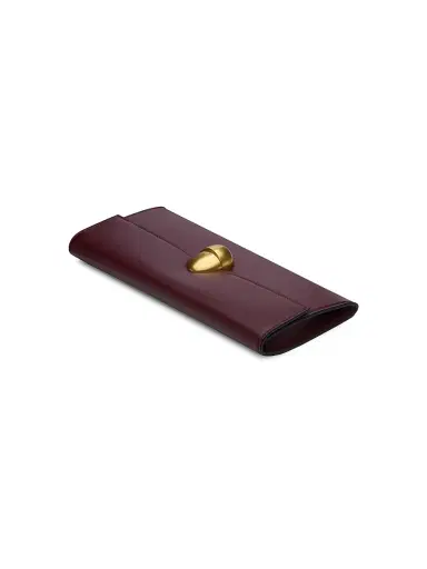 Neous Women's Modern Evening Phoenix Leather Clutch - Burgundy | Thumbnail 4 Neous Women's Modern Evening Phoenix Leather Clutch - Burgundy | Thumbnail 4