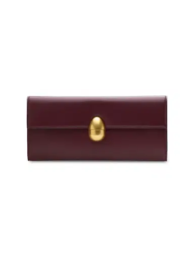 Neous Women's Modern Evening Phoenix Leather Clutch - Burgundy | Thumbnail 1 Neous Women's Modern Evening Phoenix Leather Clutch - Burgundy | Thumbnail 1
