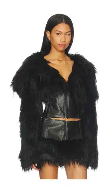 Jaded London Faux Fur Cropped Jacket | Thumbnail 2 Jaded London Faux Fur Cropped Jacket | Thumbnail 2