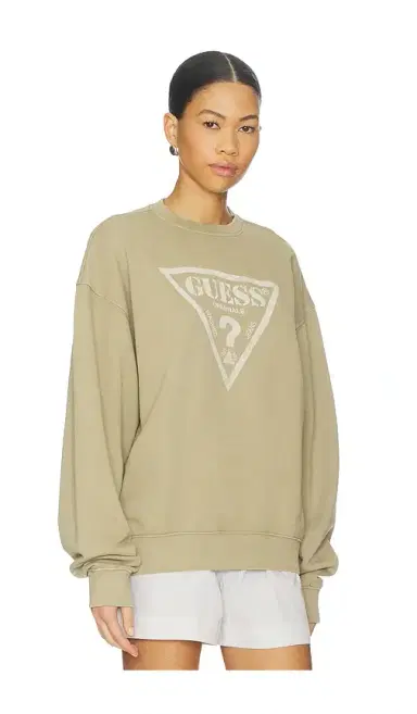 Guess Originals Vintage Triangle Crewneck Sweatshirt | Thumbnail 2 Guess Originals Vintage Triangle Crewneck Sweatshirt | Thumbnail 2