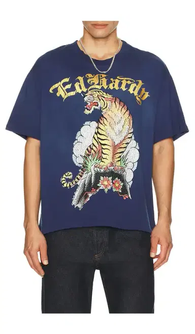 Ed Hardy Tiger Mountain Boxy Tee | Thumbnail 1 Ed Hardy Tiger Mountain Boxy Tee | Thumbnail 1