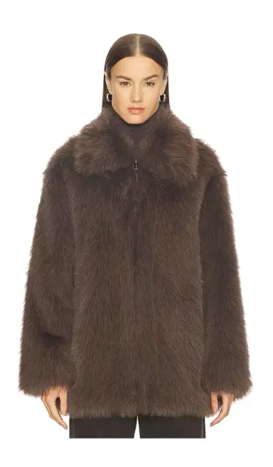 Sanctuary Carmen Fur Coat | Thumbnail 2 Sanctuary Carmen Fur Coat | Thumbnail 2
