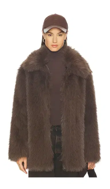Sanctuary Carmen Fur Coat | Thumbnail 1 Sanctuary Carmen Fur Coat | Thumbnail 1