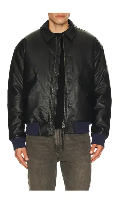 Scotch & Soda Faux Leather Puffer Jacket | Thumbnail 1 Scotch & Soda Faux Leather Puffer Jacket | Thumbnail 1
