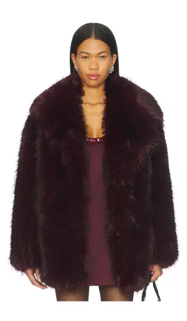 LAMARQUE Finaya Faux Fur Trench Coat | Thumbnail 1 LAMARQUE Finaya Faux Fur Trench Coat | Thumbnail 1