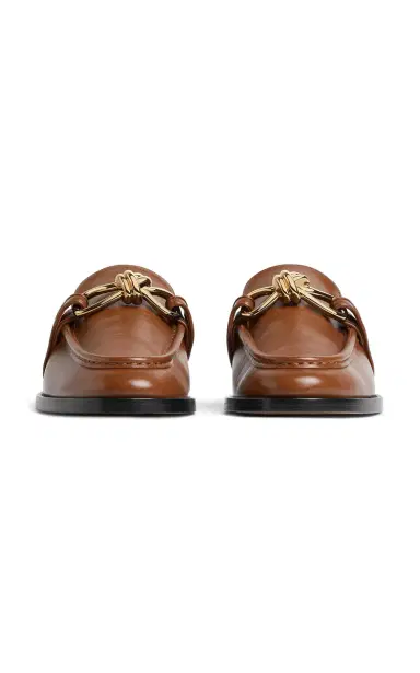 Bottega Veneta Astaire Calfskin Loafer Mules | Thumbnail 3 Bottega Veneta Astaire Calfskin Loafer Mules | Thumbnail 3