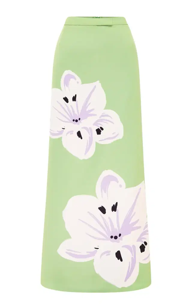 Clementine Floral-Print Maxi Skirt Clementine Floral-Print Maxi Skirt